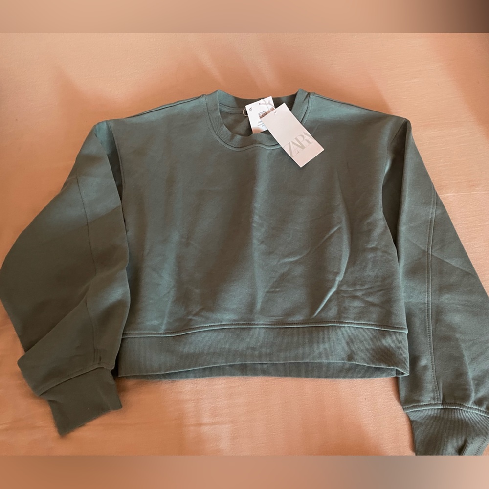 Zara Crop Top Pull Over Sweater